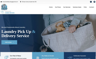 rinseandrolllaundry.com.au screenshot