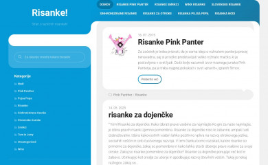 risanke.eu screenshot