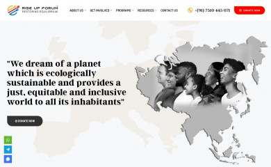 riseupforum.org screenshot