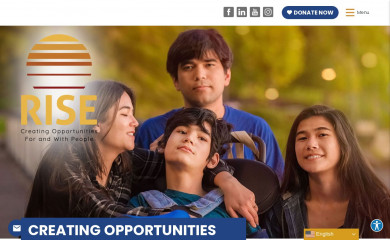riseservicesinc.org screenshot