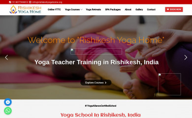 rishikeshyogahome.com screenshot