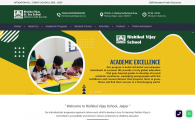 rishikulvijay.in screenshot