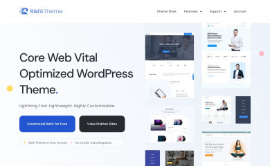 https://rishitheme.com/ screenshot