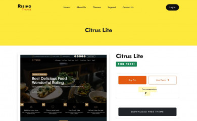 Citrus FSE screenshot