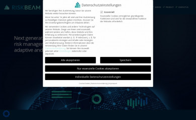 riskbeam.io screenshot
