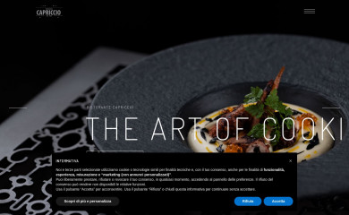 ristorantecapriccio.it screenshot