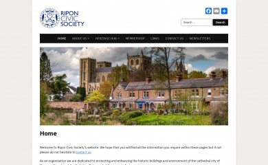 riponcivicsociety.org.uk screenshot