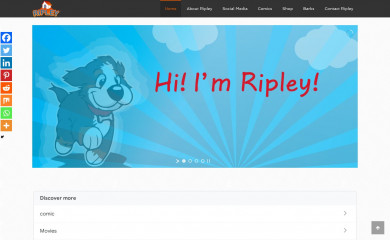 ripleythedog.com screenshot