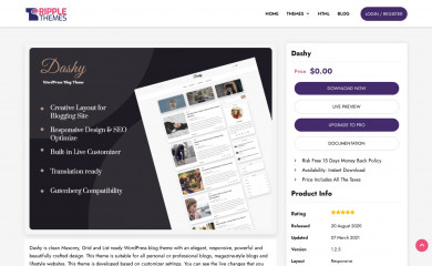 https://ripplethemes.com/downloads/dashy/ screenshot