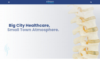 rittgersspineandwellness.com screenshot