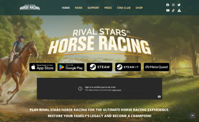 rivalstarshorseracing.com screenshot