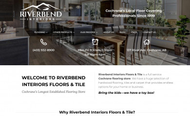 riverbendinteriors.com screenshot