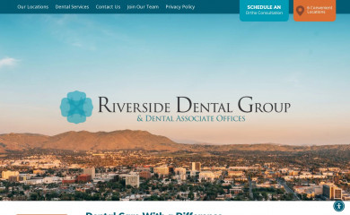 riversidedentalgroup.com screenshot