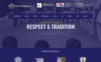 riversideyouthjudoclub.com screenshot