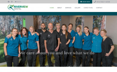 riverviewdental.com.au screenshot