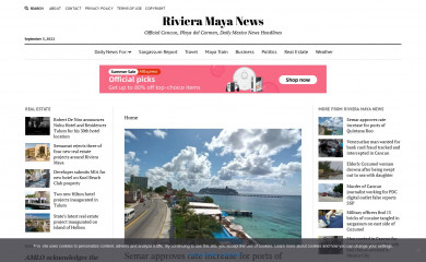 riviera-maya-news.com screenshot
