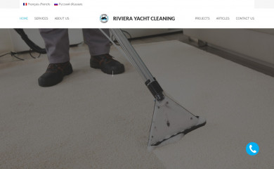 rivieracleaning.com screenshot
