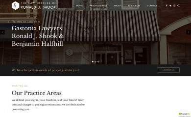 rjshooklaw.com screenshot