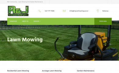 rnjcontracting.co.nz screenshot