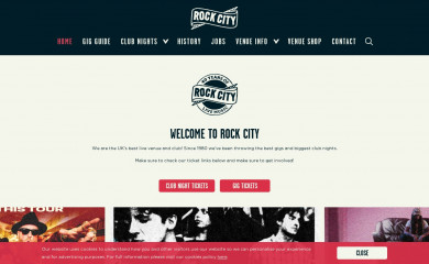 rock-city.co.uk screenshot