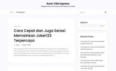 rockvilleexpress.org screenshot