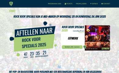 rockvoorspecials.be screenshot