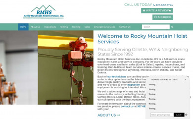 rockymountainhoist.com screenshot