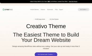 Creativo Theme screenshot