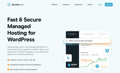 rocket.net screenshot