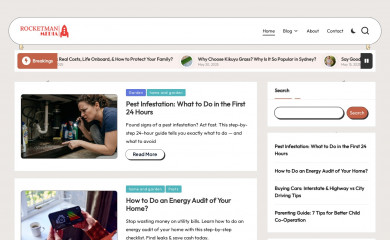 rocketmanmedia.com.au screenshot