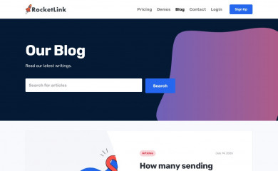 rocketlink.io screenshot