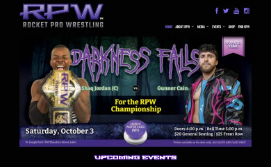 rocketprowrestling.com screenshot