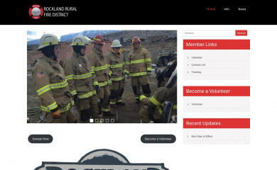 rocklandrfd.org screenshot