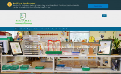 rockledgemontessori.com screenshot