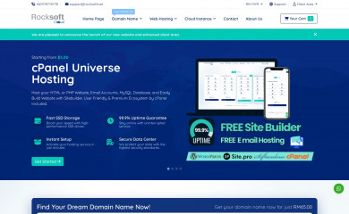 rocksoft.net screenshot