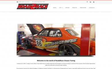 road2race.com.au screenshot
