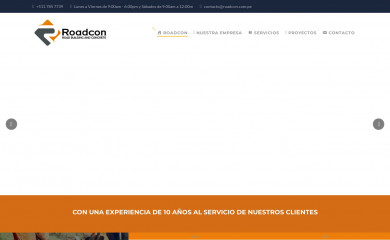 roadcon.com.pe screenshot