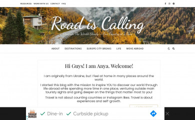 roadiscalling.com screenshot