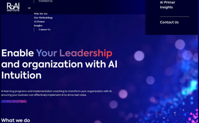 roaiinstitute.com screenshot