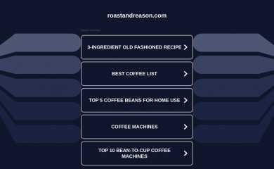 roastandreason.com screenshot
