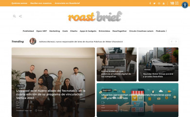 roastbrief.com.mx screenshot