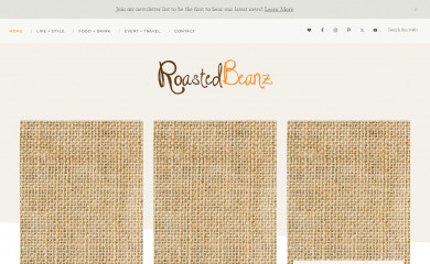 roastedbeanz.com screenshot