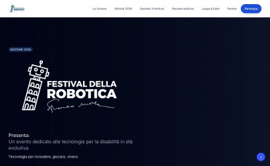 roboticafestival.it screenshot