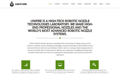 roboticnozzles.com screenshot