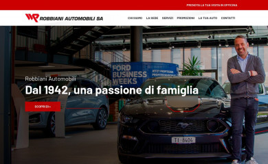 robbianiautomobili.ch screenshot