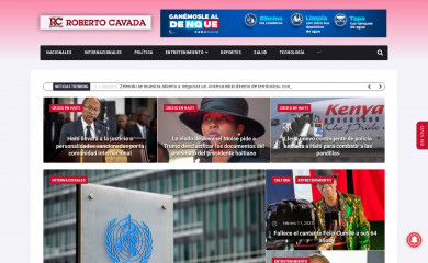 robertocavada.com screenshot