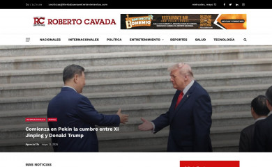 robertocavada.com screenshot
