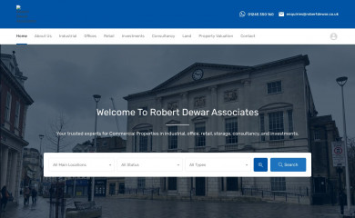 robertdewar.co.uk screenshot