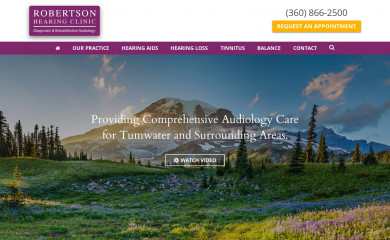 robertsonhearing.com screenshot
