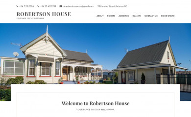 robertsonhouse.co.nz screenshot